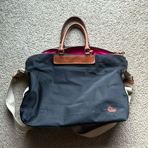 Dooney & Bourke black nylon bag.